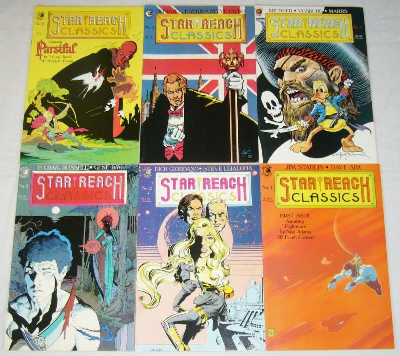 Star Reach Classics #1-6 FN/VF dave sim JIM STARLIN howard chaykin NEAL ADAMS