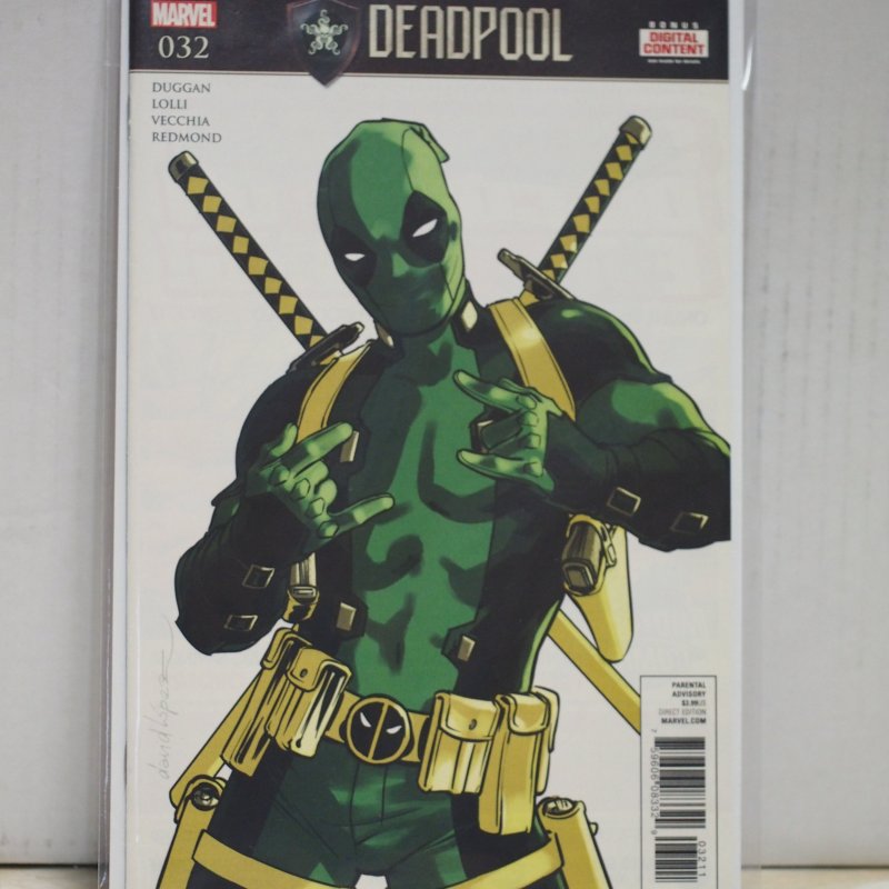 Deadpool #32 (2017) NM Unread