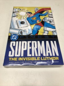 DC Finest Superman : The Invisibile Luthor (2025) TPB • Jerry Siegel • Shuster