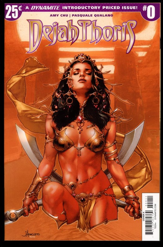 Dejah Thoris #0 Cover A - Jay Anacleto Cover (2018) - 83-40383