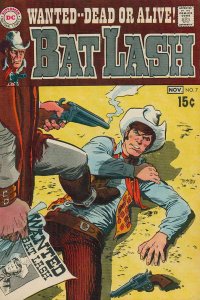 Bat Lash #7 GD ; DC | low grade comic November 1969 Last Issue Wanted Poster