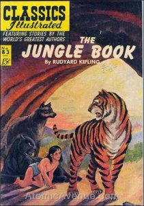 Classics Illustrated (Gilberton) #83 VG ; Gilberton | low grade comic Jungle Boo