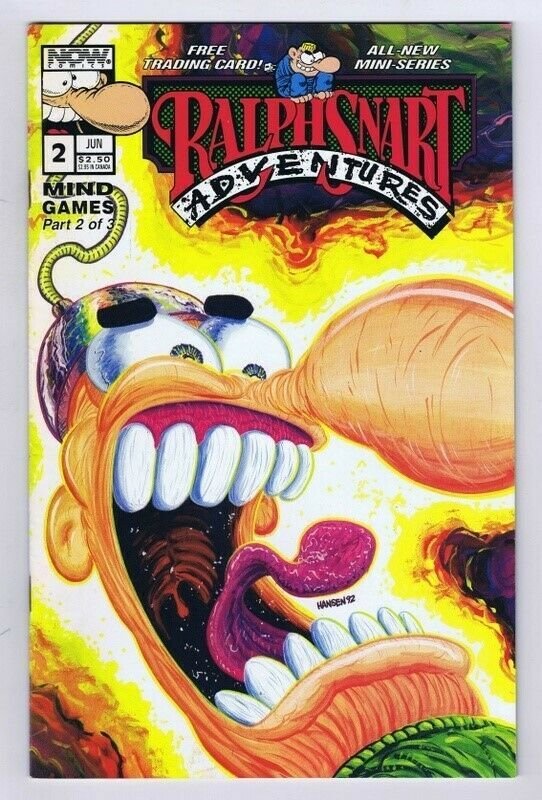 Ralph Snart Adventures 4th Series #2 ORIGINAL Vintage 1992 Now Comics