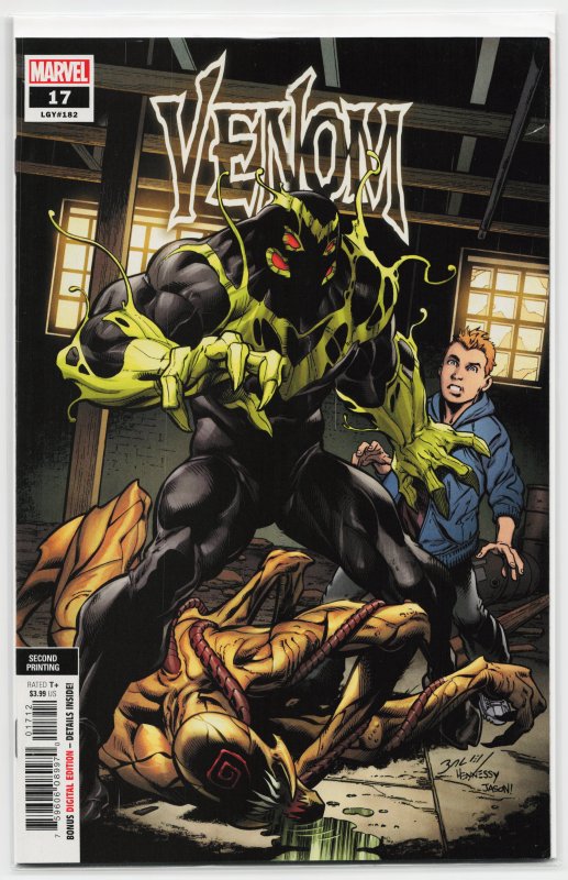 Venom #17 Second Print Cover (2019) Venom