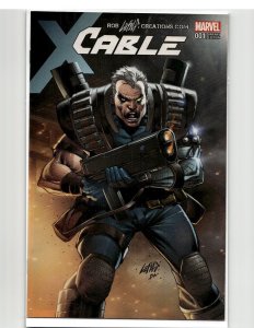 Cable #1 Liefeld Cover (2017) Cable