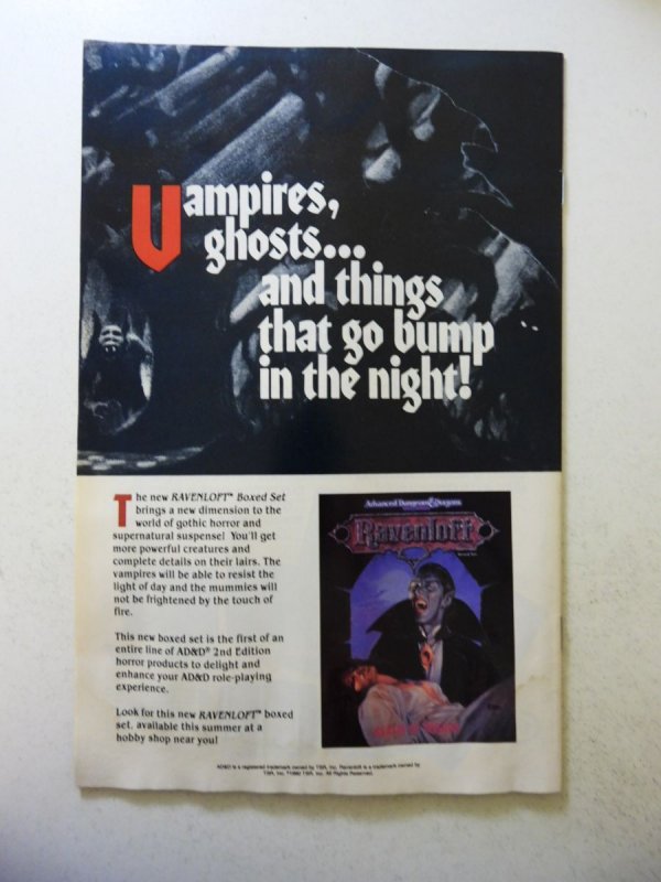 The Uncanny X-Men #267 (1990) VG Condition moisture stains