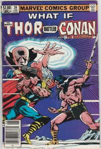 4 What If... Marvel Comic Books # 16 28 39 43 Conan Shang-Chi Daredevil Thor EP1