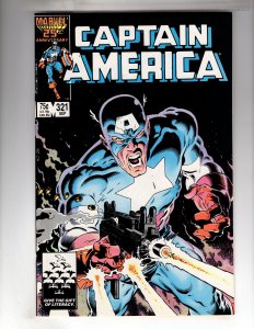 Captain America #321 (1986) Mike Zeck!  ***FLAT-RATE SHIPPING!***    / EBI#1