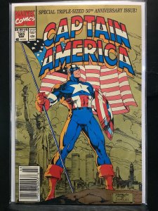 Captain America #383 Newsstand Edition (1991)