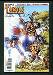 Turok Dinosaur Hunter #24 /  9.0 VFN/NM /  June 1995