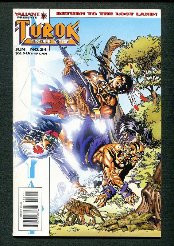 Turok Dinosaur Hunter #24 /  9.0 VFN/NM /  June 1995