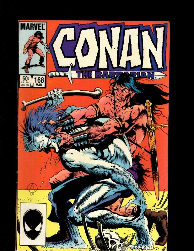 12 Conan Marvel Comics #147 159 168 174 187 202 207 212 213 215 216 217 J369