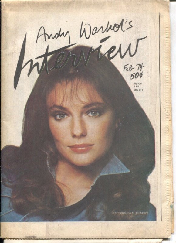 Andy Warhol's Interview 2/1974-Jacqueline Bissett-Mackenzie Phillips-Jamie Wy... 