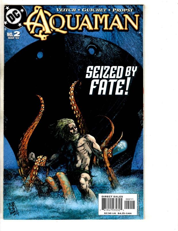 Lot Of 10 Aquaman DC Comic Books # 1 2 3 4 5 6 7 8 9 10 Superman Batman CR15