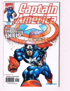Captain America #9 VF Marvel Comics New Shield Comic Book 1998 DE11