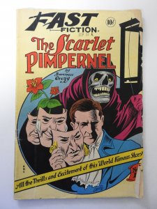 Fast Fiction #1 (1949) Apparent GD- color touch, centerfold detached