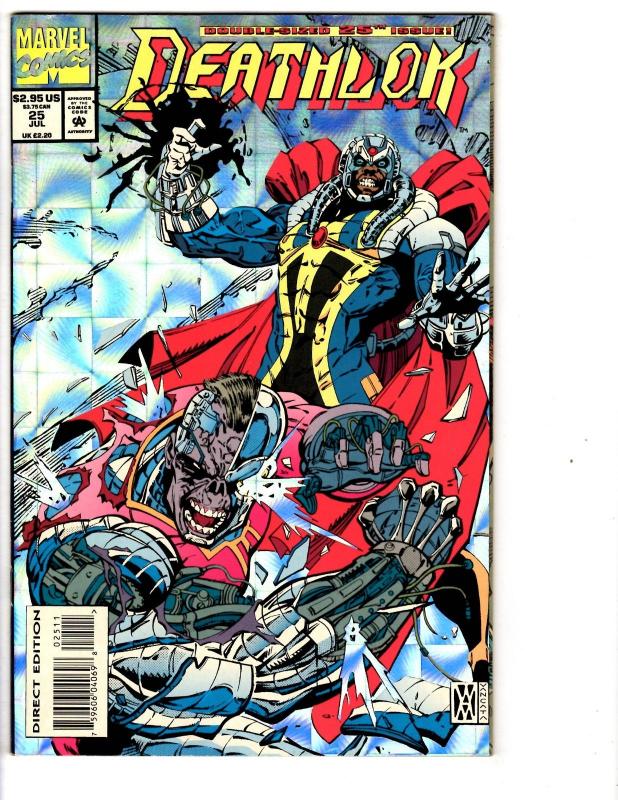 4 Marvel Comics Micronauts #27 Deathlok #25 Guardians Galaxy #12 Namor #13 JB3