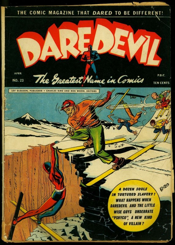 Daredevil #23 1944- Pirate Prince- Dickie Dean- Bob Montana VG- 