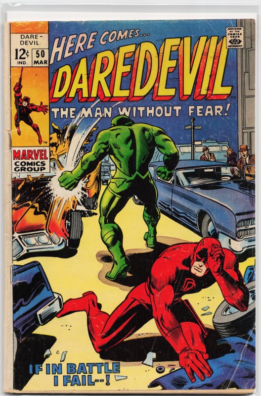 Daredevil #50 (1969) Daredevil