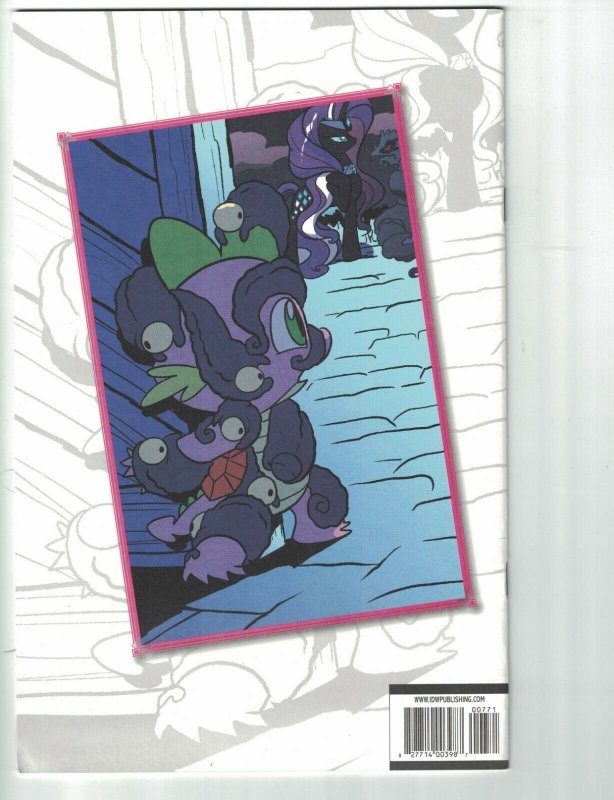 My Little Pony: Friendship Is Magic #7 FN retailer exclusive princess luna blank 