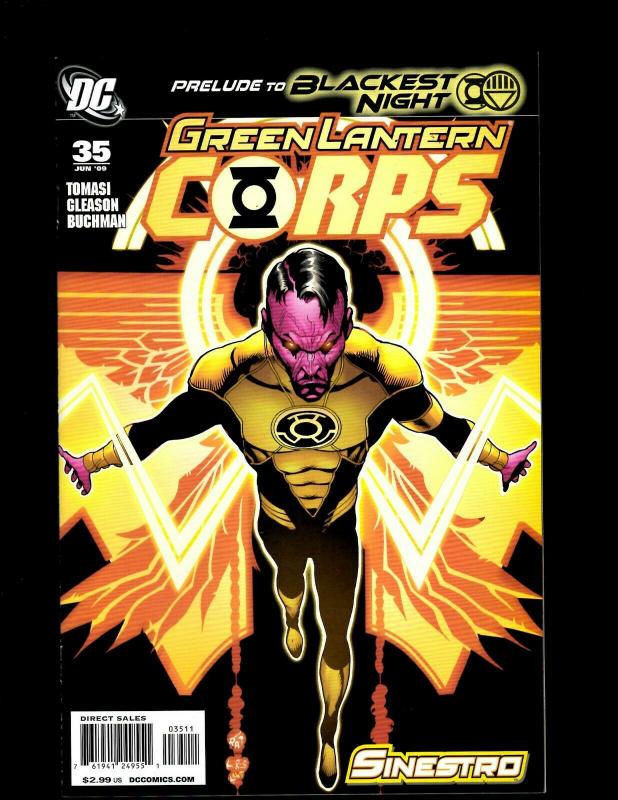 12 Comics Green Lantern 29 30 35 36 38 50 51 58 59 60 Sinestro Corps 1 1 GK31