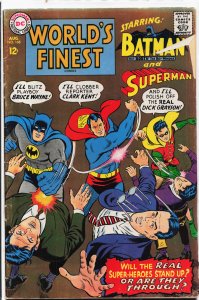 World's Finest Comics #168 (1967) Superman and Batman and Robin