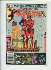 WHAT IF? #35 (4.0) ELEKTRA HAD LIVED!! 1982