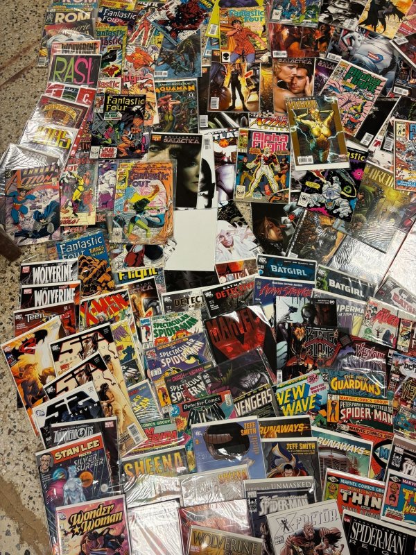 ~200 Comics! Start Your Own Collection Long Box Lot
