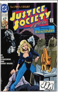 Justice Society of America #2 (1991) Black Canary
