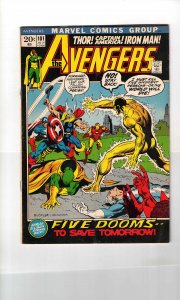 The Avengers #101 (1972) 5.0 VG/FN