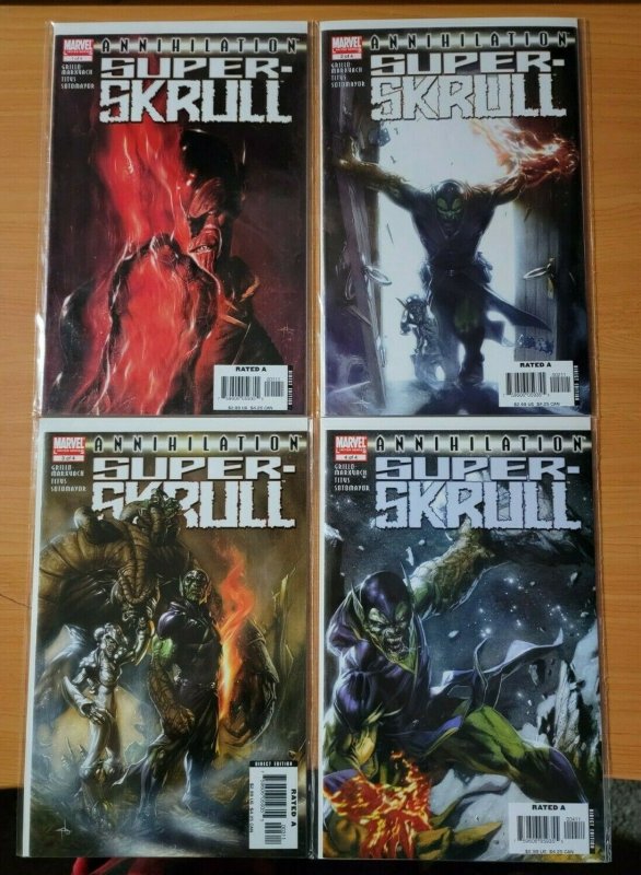 Annihilation Super-Skrull 1-4 Complete Set Run! ~ NEAR MINT NM ~ 2006 Marvel