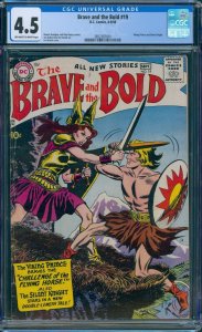 The Brave And The Bold 19 (1958) CGC 4.5