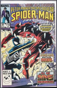 The Spectacular Spider-Man #110 (1986) Spider-Man