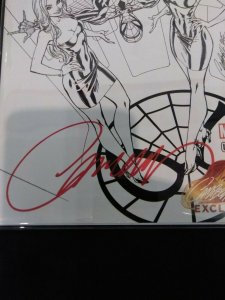 Amazing Spider-Man #1 J SCOTT CAMPBELL EXCLUSIVE SKETCH VARIANT *SIGNED* W/ COA