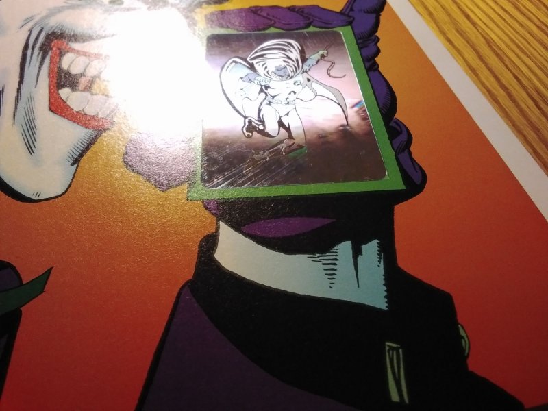 Robin II: The Joker's Wild! #1 Joker Close-Up Cover (1991)