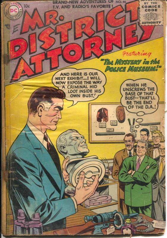 Mr. District attorney #44 1955-DC-crime stories-TV & radio show-FR