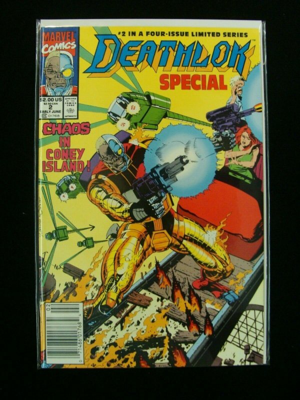 Marvel Comics Deathlok Special #1-4 Complete Run Limited Series