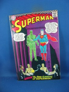 SUPERMAN 186  VF+   1966 DC