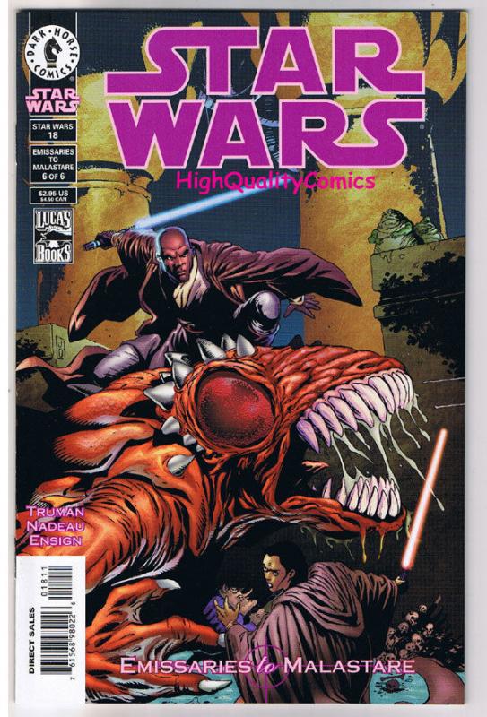 STAR WARS 18, NM+, Malastare,Tim Truman, Mark Schultz, 1998, more SW in store