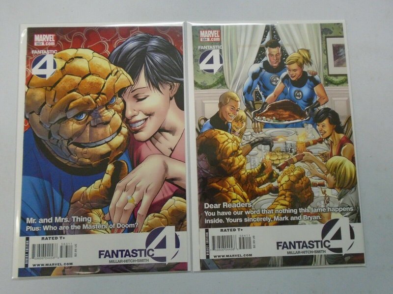 Fantastic Four lot 35 different from #509-564 8.0 VF (2004-09 3rd Series)