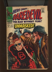 (1967) Daredevil #29: SILVER AGE! WE COMBINE SHIPPING! (2.5)