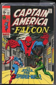 Captain America #137 (1971) Captain America and the Falcon