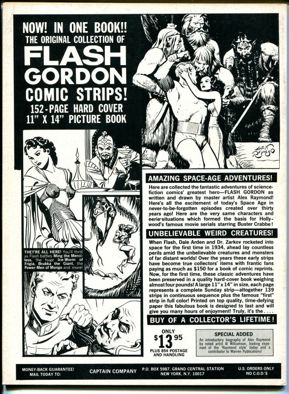 Vampirella #8 1970-Warren-bondage cover-Tom Sutton art-VF