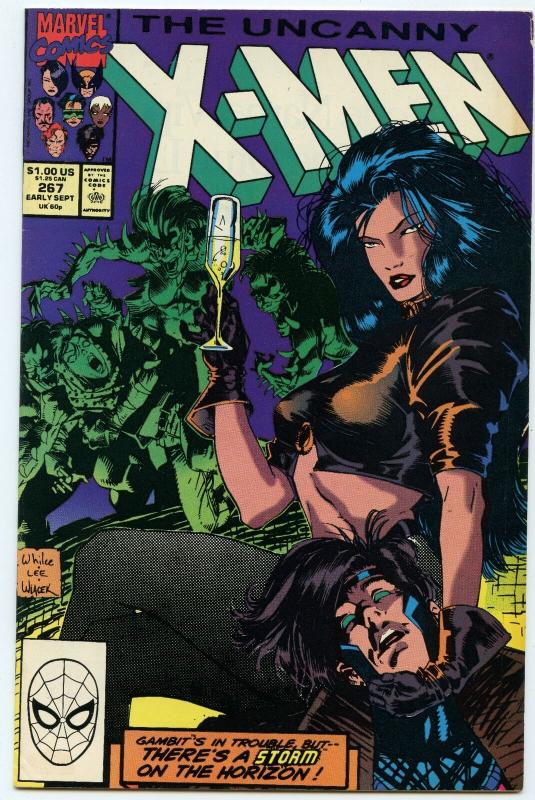 X-Men 267 Sep 1990 VF- (7.5)