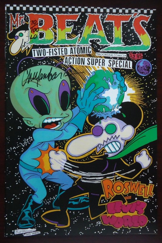 Mr. Beat's Two-Fisted Atomic Action Super Special Signed 1997  Underground