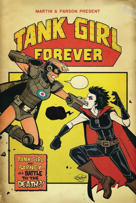 TANK GIRL ACTION ALLEY (2018 TITAN) #5 PRESALE-07/17