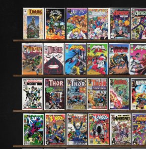 Huge Lot 150+ Comics with The Avengers, Thor, Will To Power, X-Factor & More!