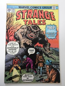 Strange Tales #175 (1974) GD/VG Condition MVS intact see description