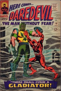 Daredevil #18 - 1st App of Gladiator (6.5 / 7.0) 1966 