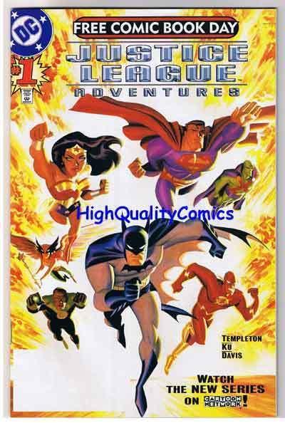 JUSTICE LEAGUE ADVENTURES #1, FCBD, NM+, 2002, WonderWoman
